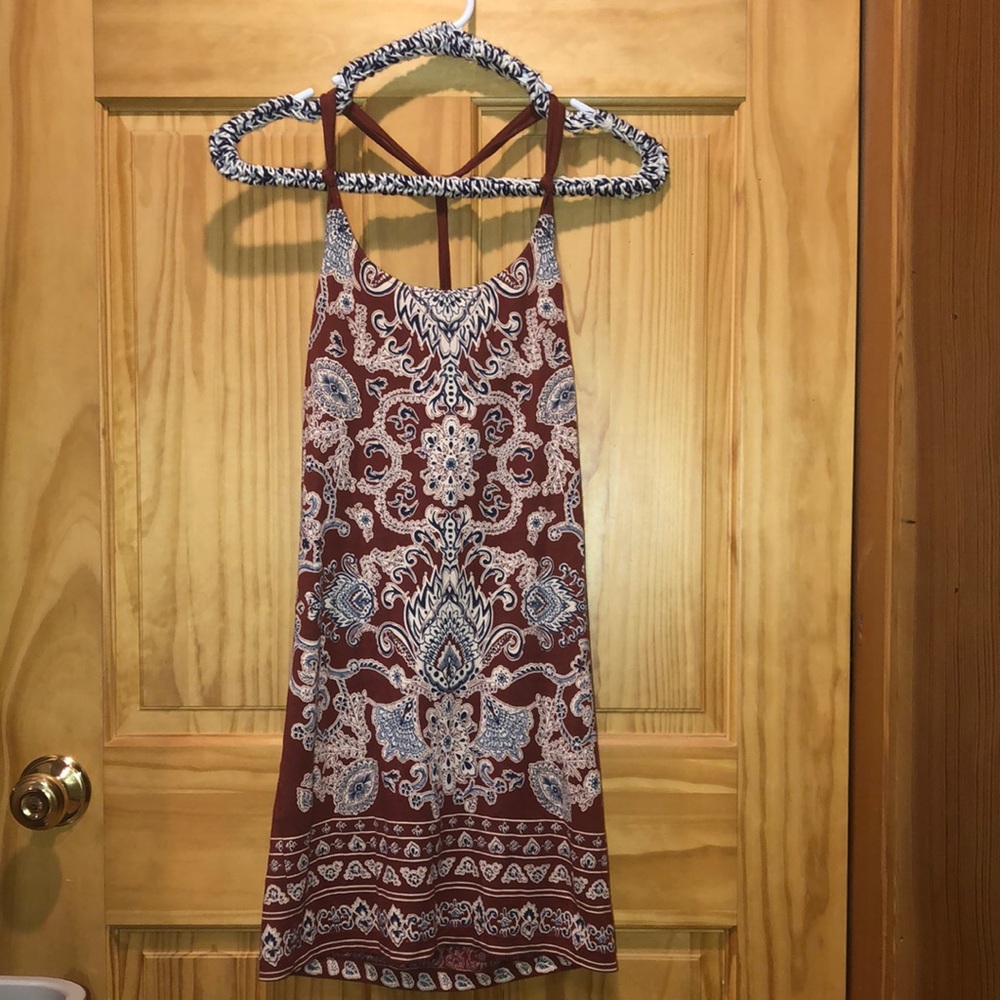 Billabong print mini dress